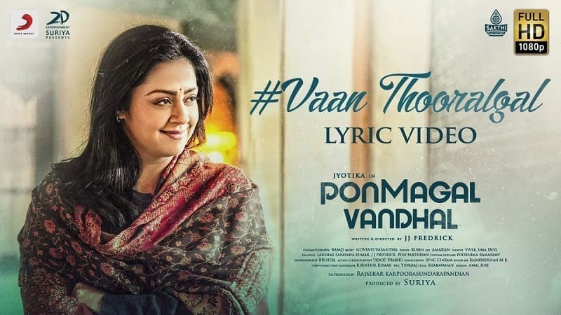 Vaan Thooralgal Lyric Video