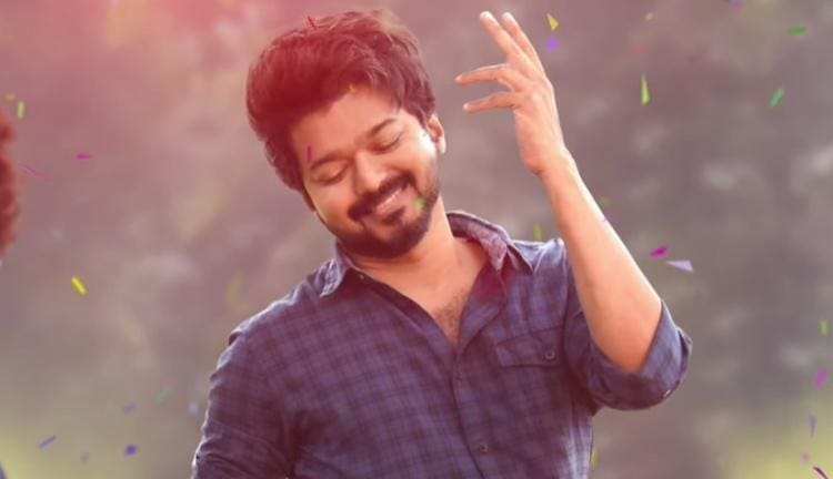 Vijay fans celebrating Vathi Coming song