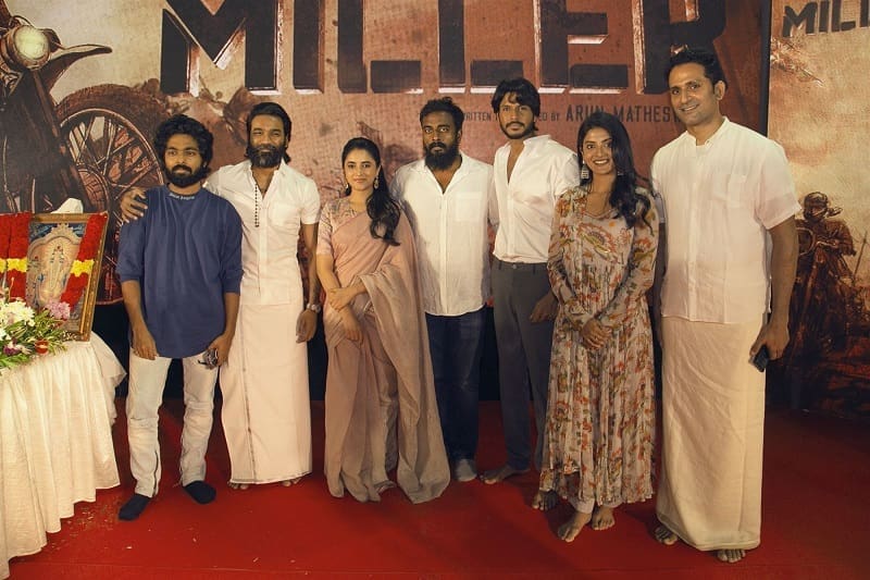 captain-miller-officially-launched-grand-pooja