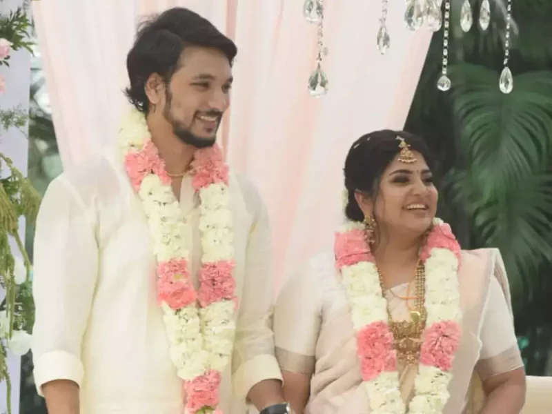 gautam karthik manjuma mohan marriage photos update