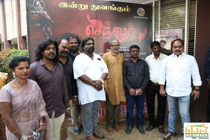 Senjamar Movie Launch Stills