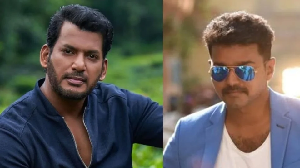 actor vishal meets thalapathy vijay photos update