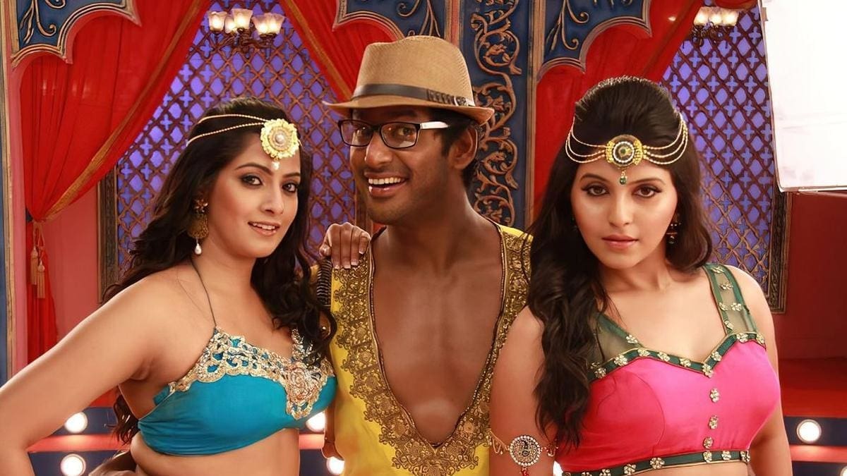 madhagajaraja movie 5 days collection