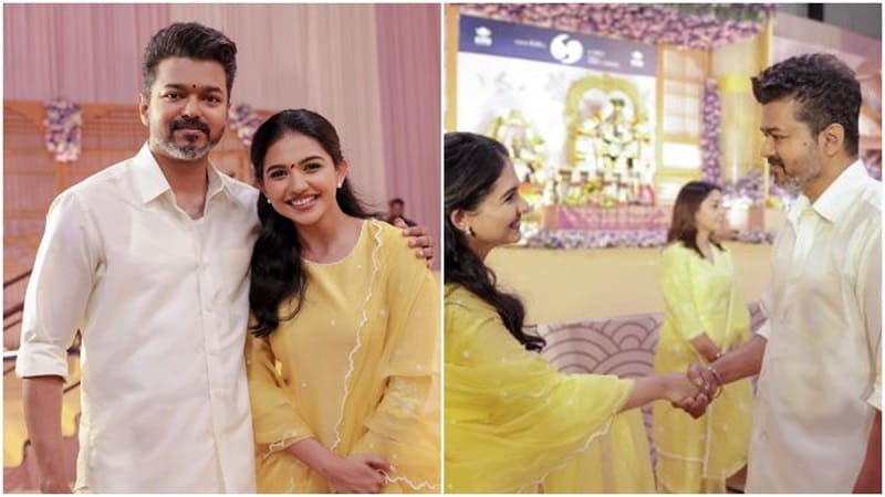 Actress Mamita Baiju shared interesting information about Thalapathy Vijay..!