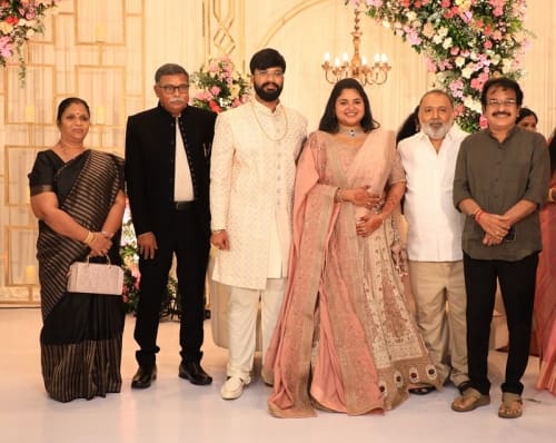 Producer-Ravi-Kottarakara-Daughter-Nimisha-Wedding-Reception-10