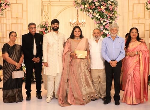 Producer-Ravi-Kottarakara-Daughter-Nimisha-Wedding-Reception-11