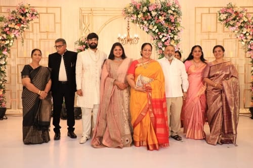 Producer-Ravi-Kottarakara-Daughter-Nimisha-Wedding-Reception-14