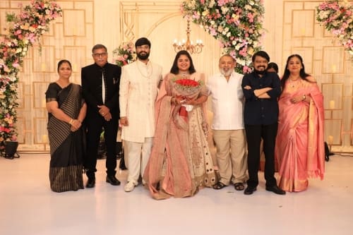 Producer-Ravi-Kottarakara-Daughter-Nimisha-Wedding-Reception-16