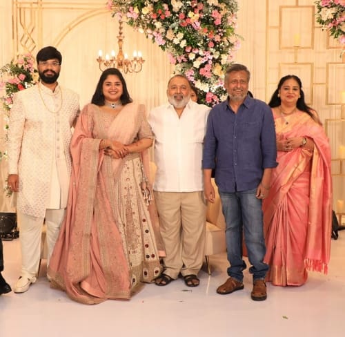 Producer-Ravi-Kottarakara-Daughter-Nimisha-Wedding-Reception-19