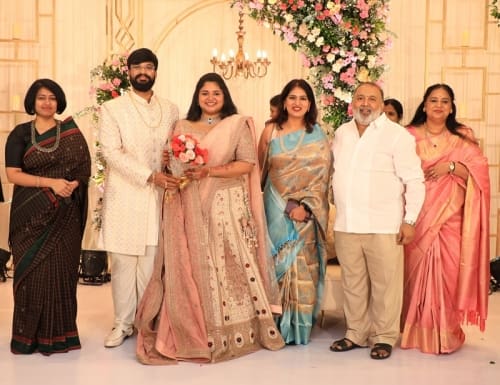 Producer-Ravi-Kottarakara-Daughter-Nimisha-Wedding-Reception-21