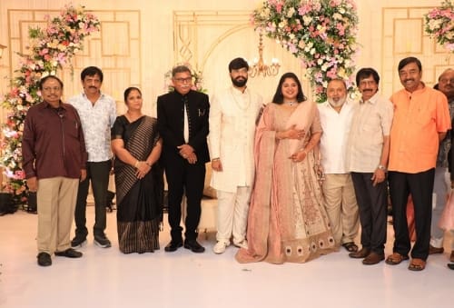 Producer-Ravi-Kottarakara-Daughter-Nimisha-Wedding-Reception-22