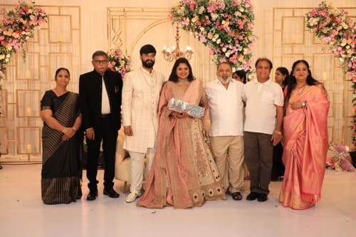 Producer-Ravi-Kottarakara-Daughter-Nimisha-Wedding-Reception-29