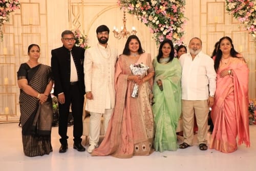 Producer-Ravi-Kottarakara-Daughter-Nimisha-Wedding-Reception-37