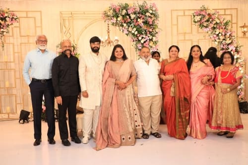 Producer-Ravi-Kottarakara-Daughter-Nimisha-Wedding-Reception-38