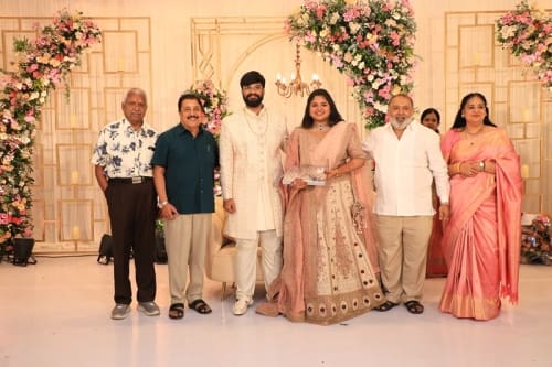Producer-Ravi-Kottarakara-Daughter-Nimisha-Wedding-Reception-41