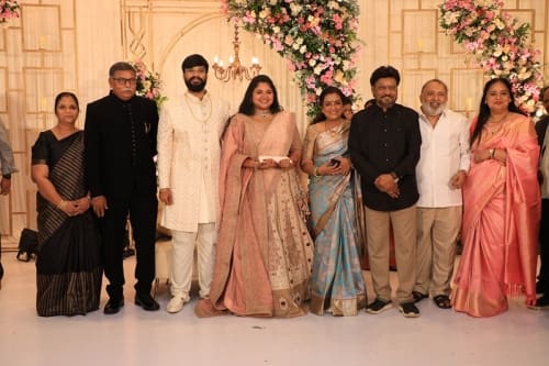 Producer-Ravi-Kottarakara-Daughter-Nimisha-Wedding-Reception-43