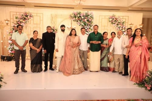 Producer-Ravi-Kottarakara-Daughter-Nimisha-Wedding-Reception-70